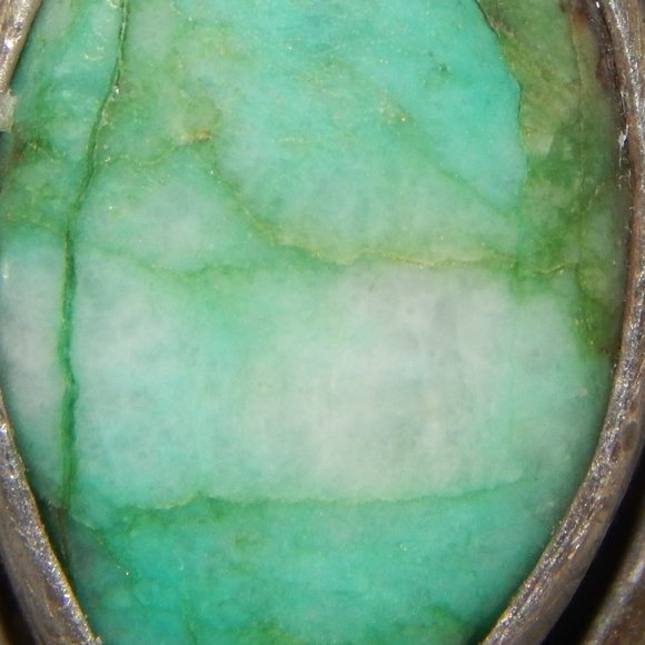 Vintage  Beautiful Semi Precious Stone 925  Ring - Picture 3 of 8